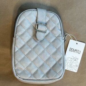 NWT Small Crossbody Sling Bag Vegan Leather